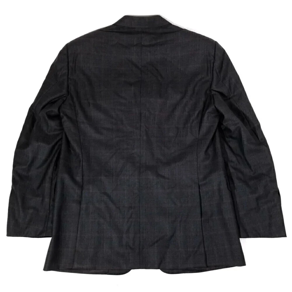 Ermenegildo Zegna 15 milmil 15 Luxe 100% Wool Blazer 3 Button Suit Jacket Men 44